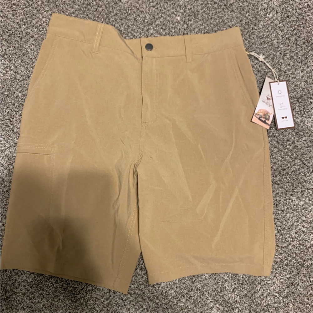 Mens panama jack khaki shorts